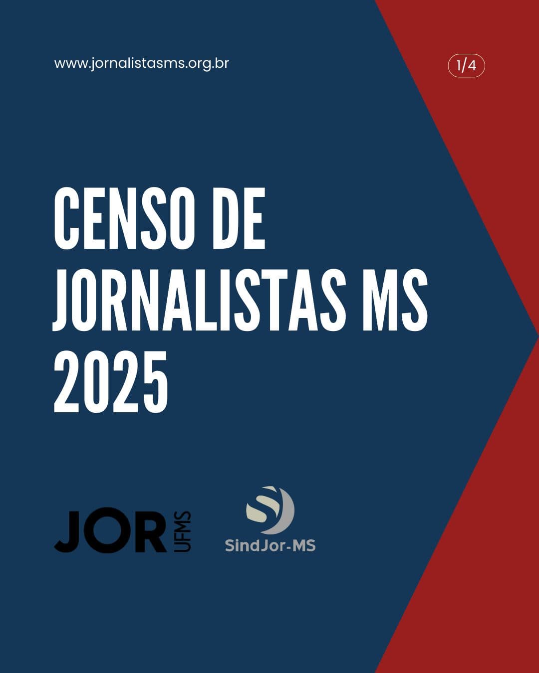 Sindjor-MS realiza novo Censo de Jornalistas de Mato Grosso do Sul