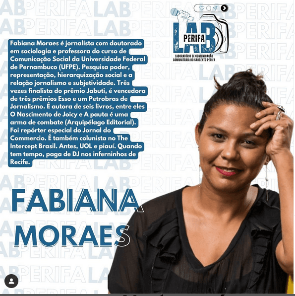 Fabiana Moraes, do The Intercept Brasil, integra debate internacional na UFMS sobre resistências pós-pandemia
