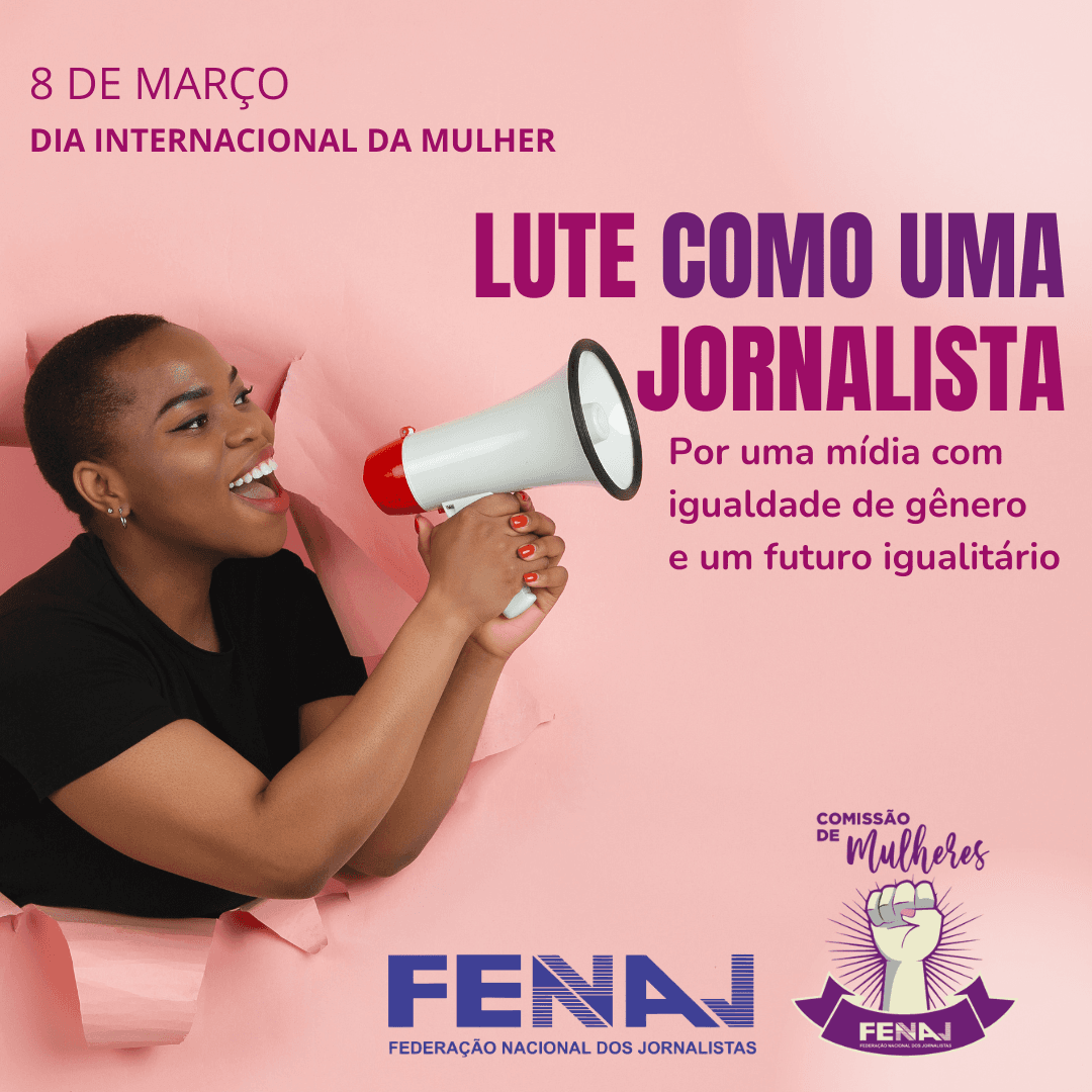 8M: Por uma mídia com igualdade de gênero e um futuro igualitário