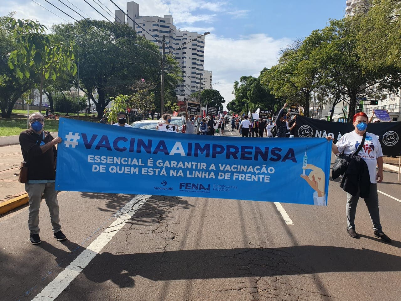 CIB delibera a favor de vacinação de jornalistas em todo o Estado