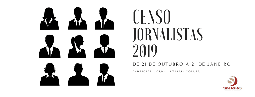 Sindjor lança novo censo para traçar perfil dos jornalistas de Mato Grosso do Sul em 2019