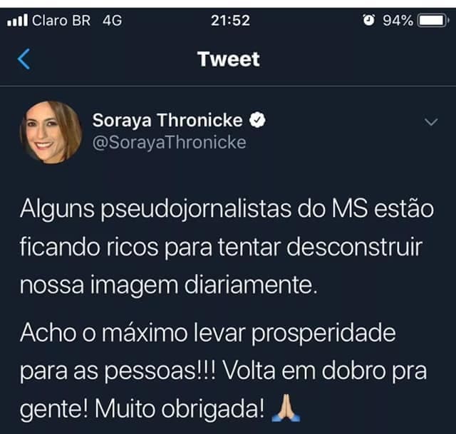 NOTA DE REPÚDIO