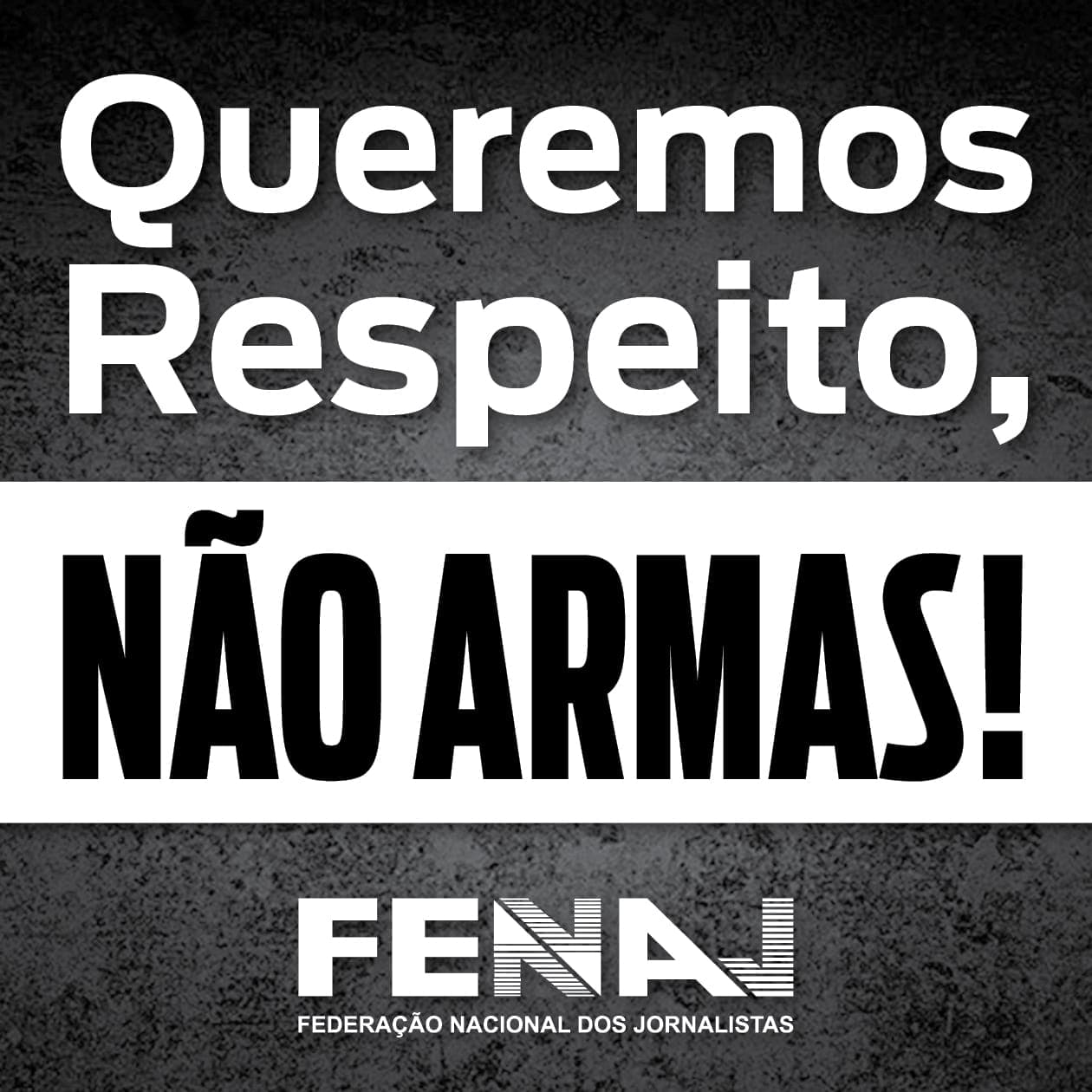 Fenaj afirma que posse de arma a jornalistas transforma profissionais em alvos