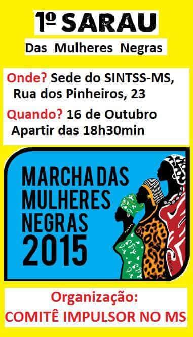 1º Sarau das Mulheres Negras de MS