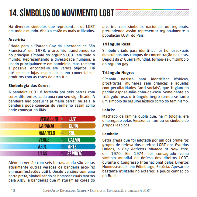 Faça download da cartilha para jornalistas e advogados sobre diversidade sexual